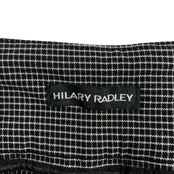 New Hilary Radley Pants Pull On Tummy Control Black White Check Women's XL - Picture 8 of 12